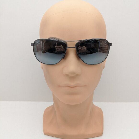 🕶️Made in Italy! Maui Jim MJ728-02S Castles Sunglasses 61/16 140 /ALL233🕶️ - Picture 5 of 13